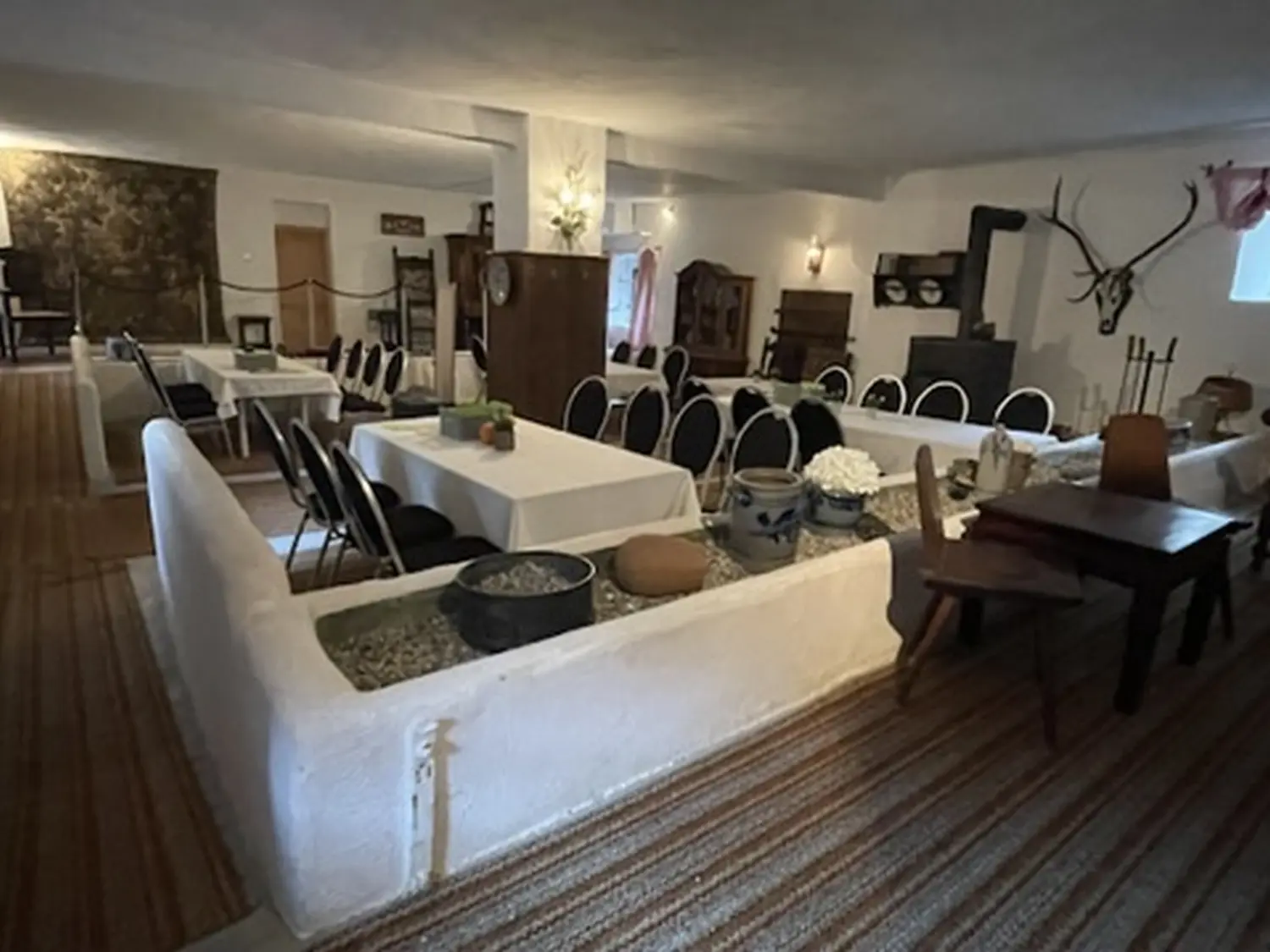 Kaminzimmer von der Rittergut Grafenried Location GmbH
