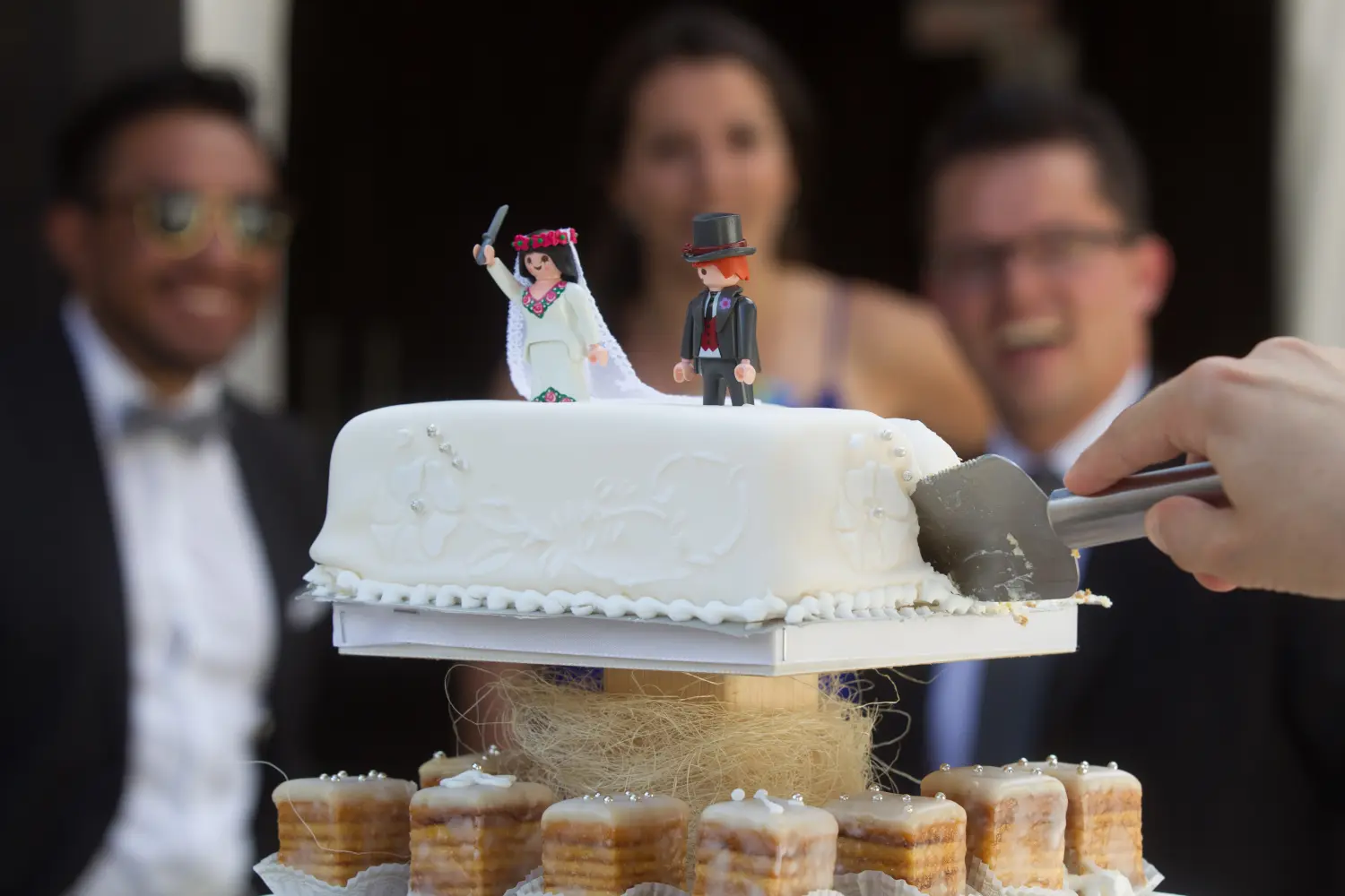 Hochzeitstorte der Rittergut Grafenried Location GmbH